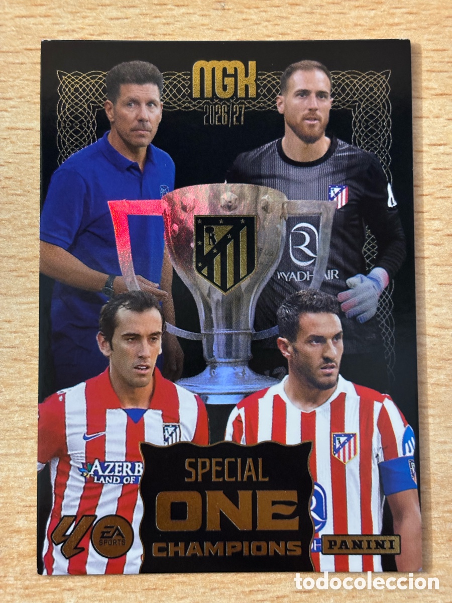 Cromos de f&uacute;tbol: Atletico de Madrid Special One Champions Megacracks 2026/27 Stars of 25 Power Edici&oacute;n &Uacute;nica