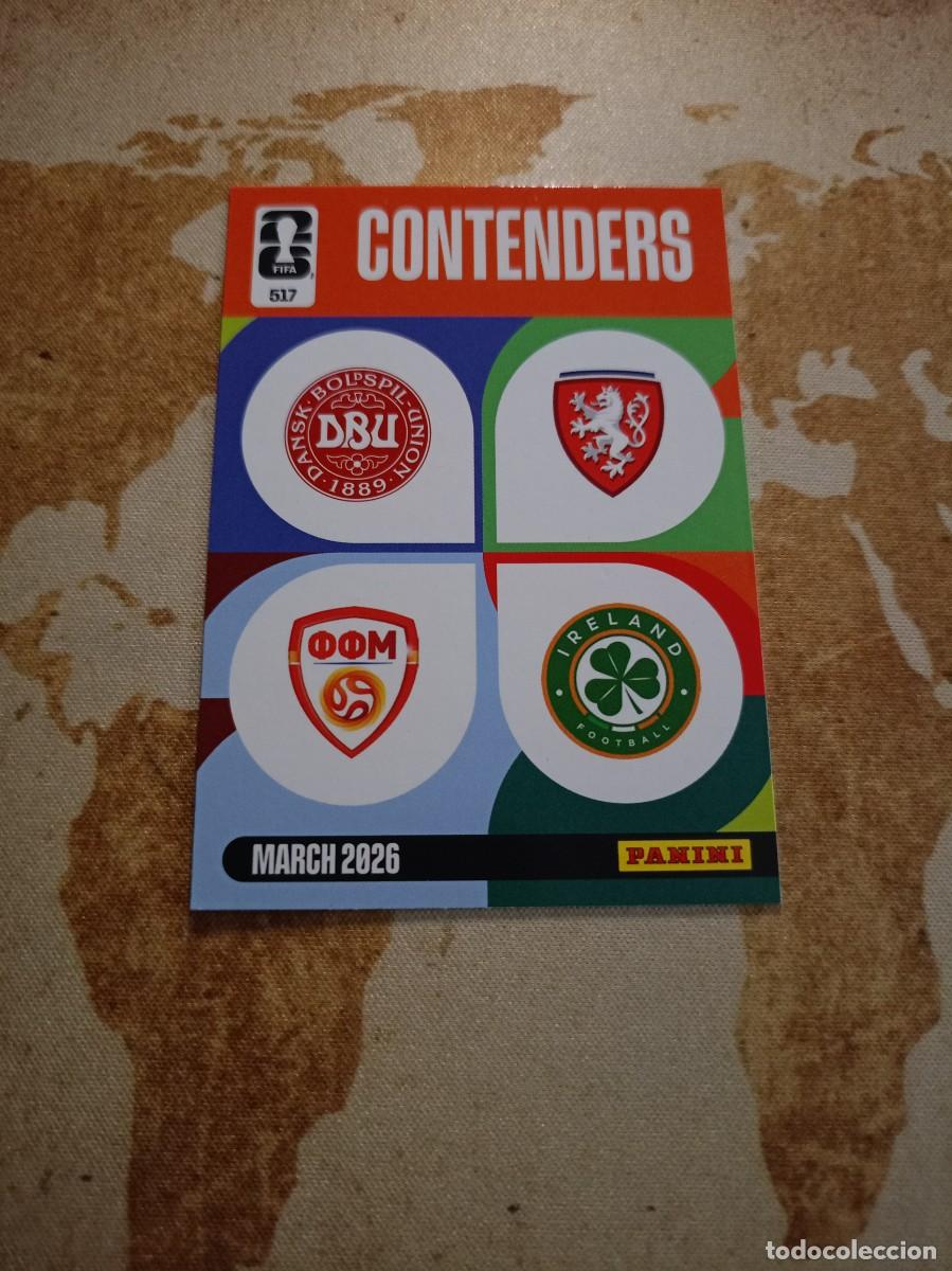 Cromos de f&uacute;tbol: CONTENDERS 517 Adrenalyn WORLD cup 2026