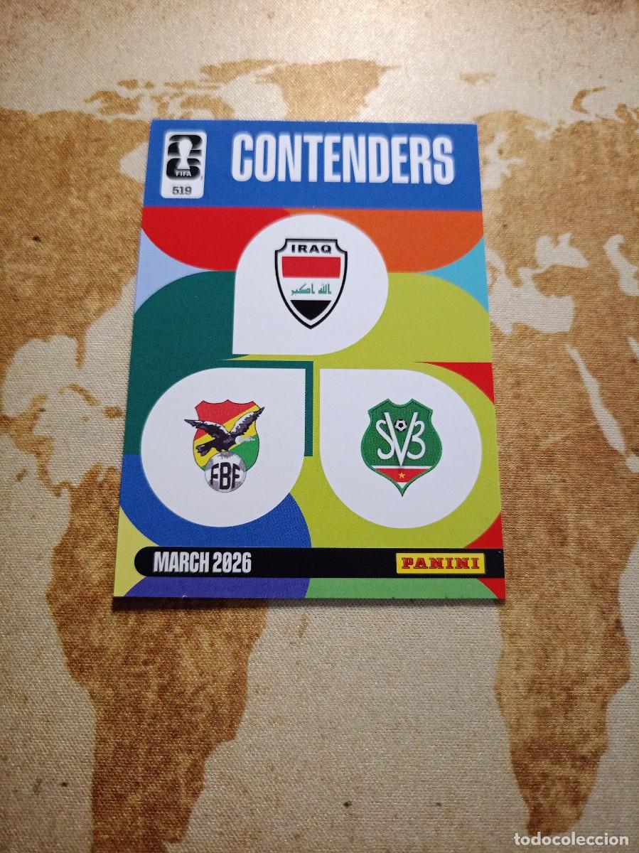 Cromos de f&uacute;tbol: CONTENDERS 519 Adrenalyn WORLD cup 2026