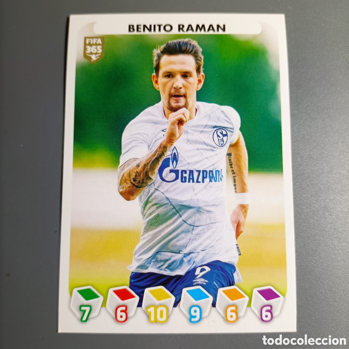 Cromos de f&uacute;tbol: STICKER PANINI ALBUM 2021. FIFA 365 (FC SCHALKE 04) №214 BENITO RAMAN