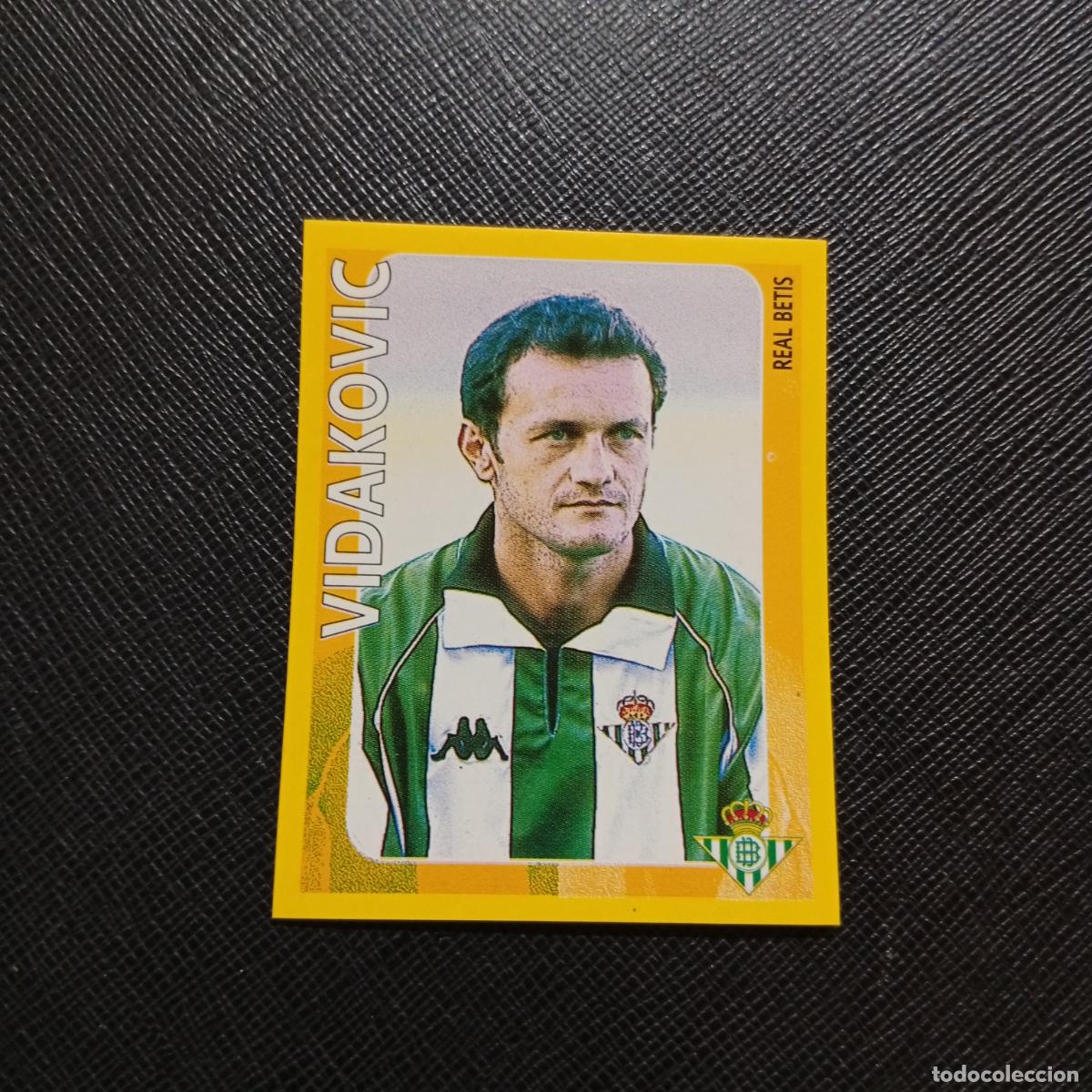 Cromos de f&uacute;tbol: 111 VIDAKOVIC REAL BETIS PANINI SUPER CAMPEONATO 1998 1999 FUTBOL 98 99 - SIN PEGAR - A216 PG46