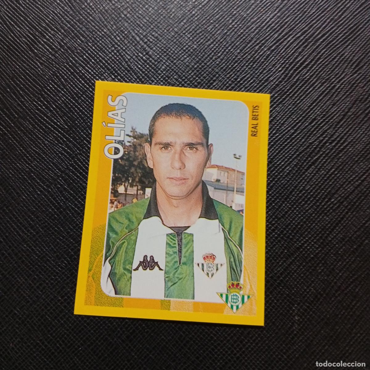 Figurine di Calcio: 114 OLIAS REAL BETIS PANINI SUPER CAMPEONATO 1998 1999 FUTBOL 98 99 - SIN PEGAR - A216 PG46