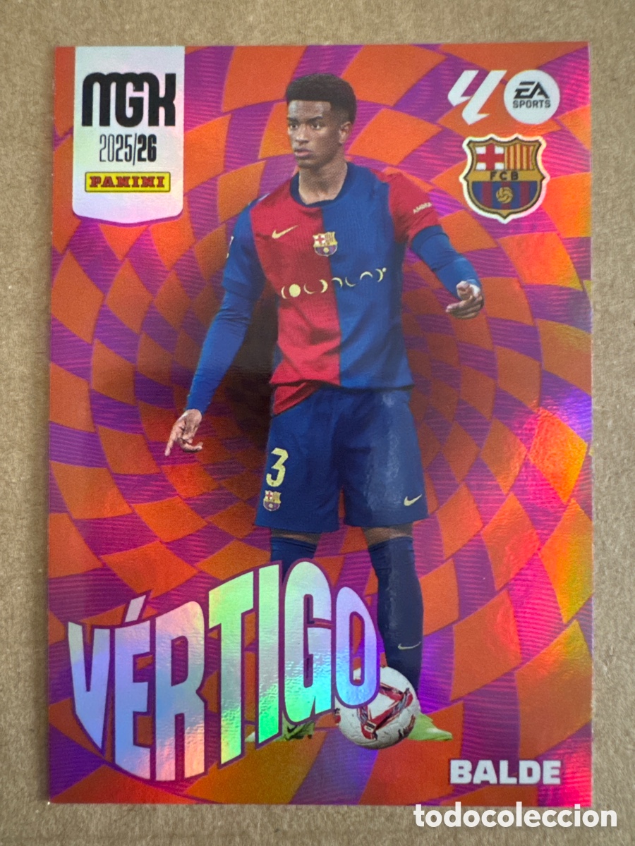Cromos de Futebol: # 380 Balde FC Barcelona V&eacute;rtigo Megacracks 25 26 2025 2026 MGK