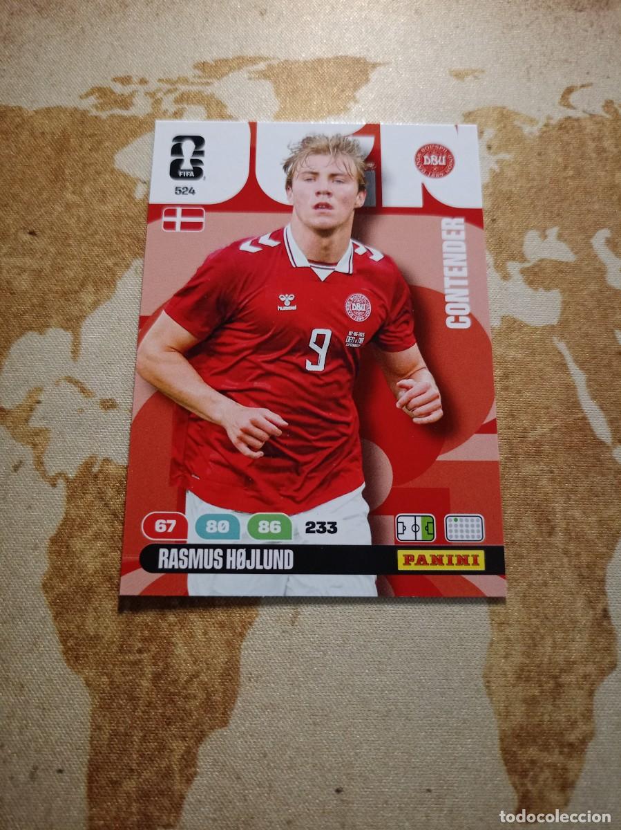 Cromos de Futebol: Contender 524 RASMUS HOJLUND Adrenalyn WORLD cup 2026