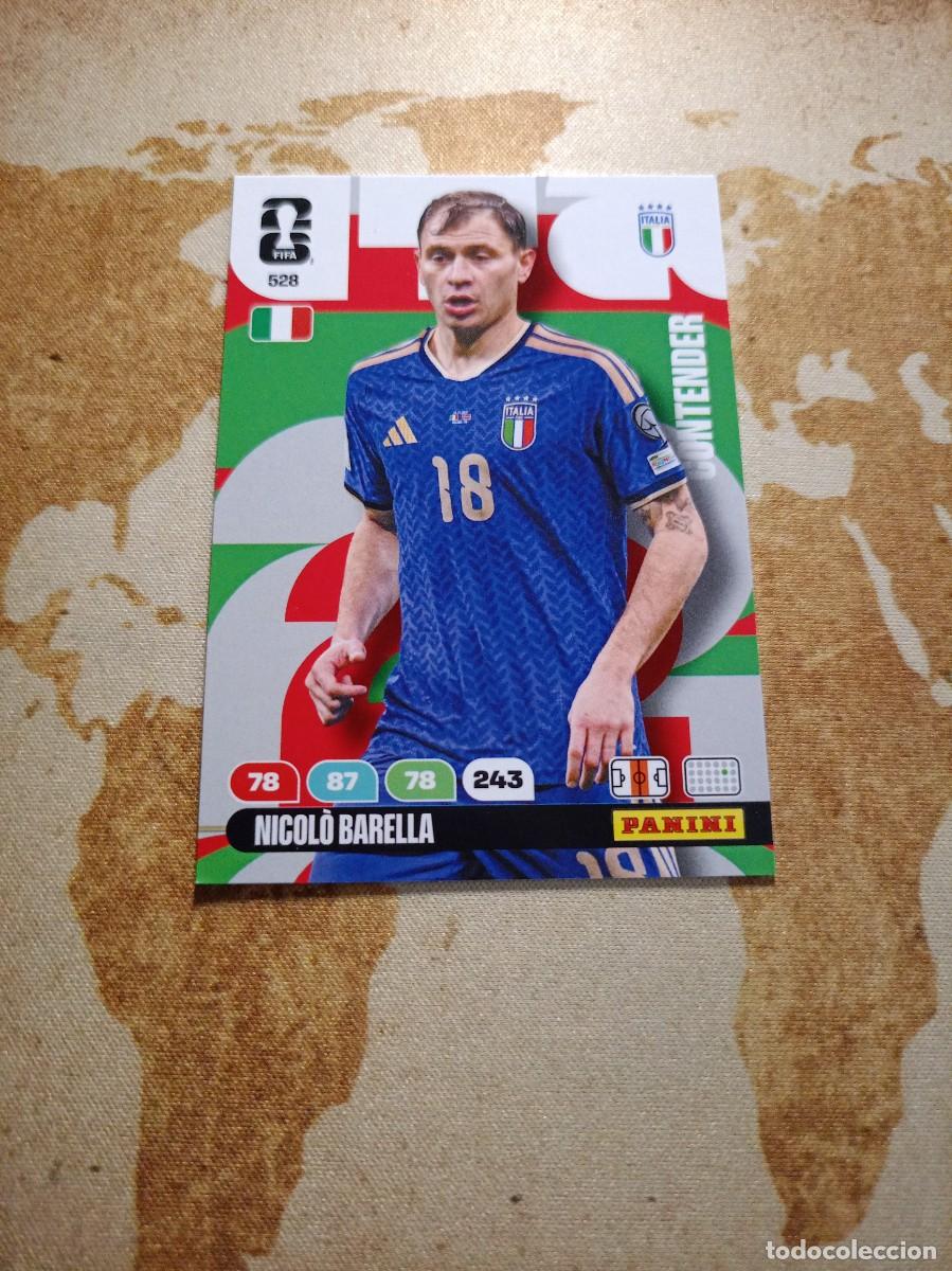 Cromos de f&uacute;tbol: Contender 528 NICOLO BARELLA Adrenalyn WORLD cup 2026