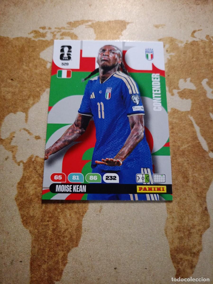 Cromos de f&uacute;tbol: Contender 529 MOISE KEAN Adrenalyn WORLD cup 2026