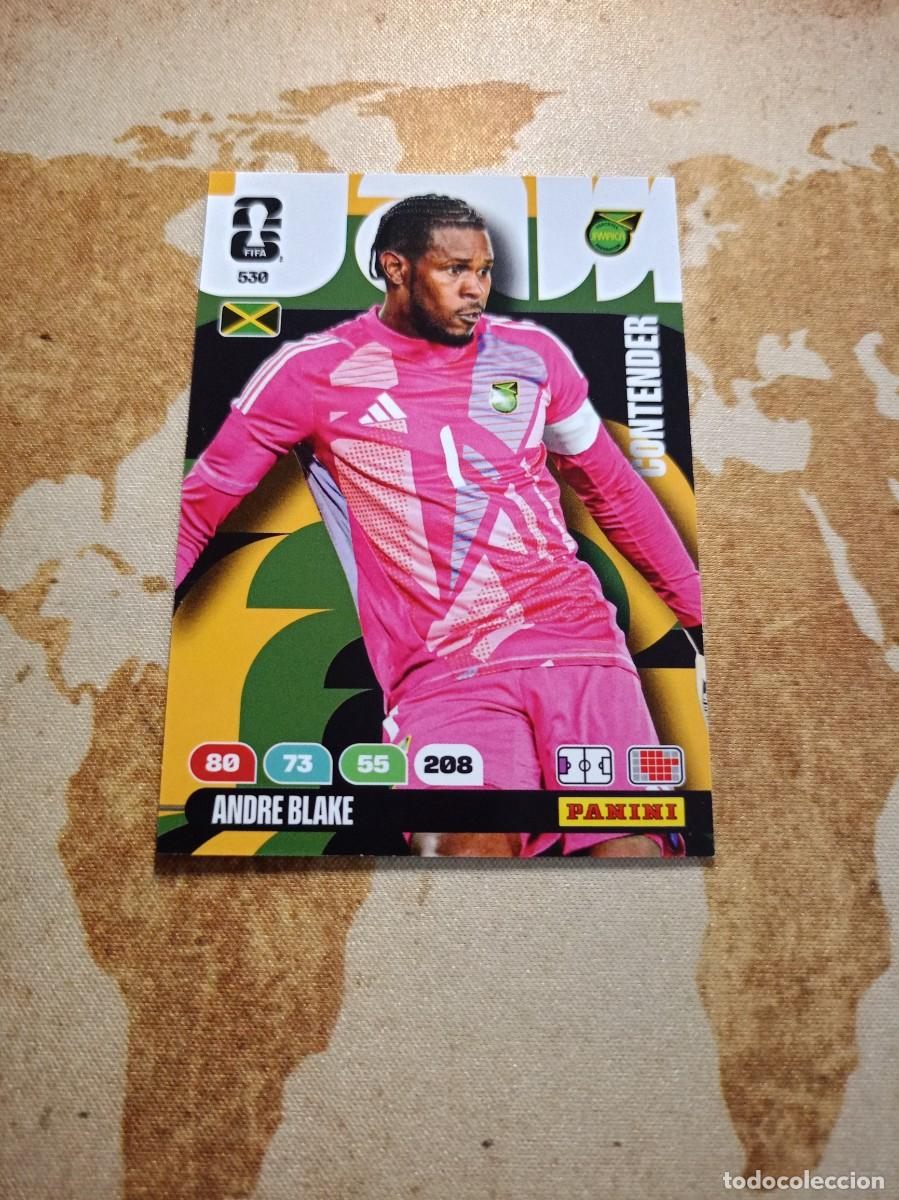 Cromos de f&uacute;tbol: Contender 530 ANDRE BLAKE Adrenalyn WORLD cup 2026