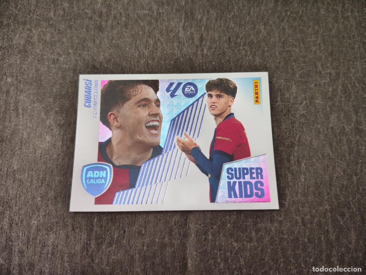 Cromos de f&uacute;tbol: Cromo 6 CUBARS&Iacute; FC BARCELONA CF SUPER KIDS. Colecci&oacute;n LALIGA F&uacute;tbol 2025-2026 PANINI Nuevo