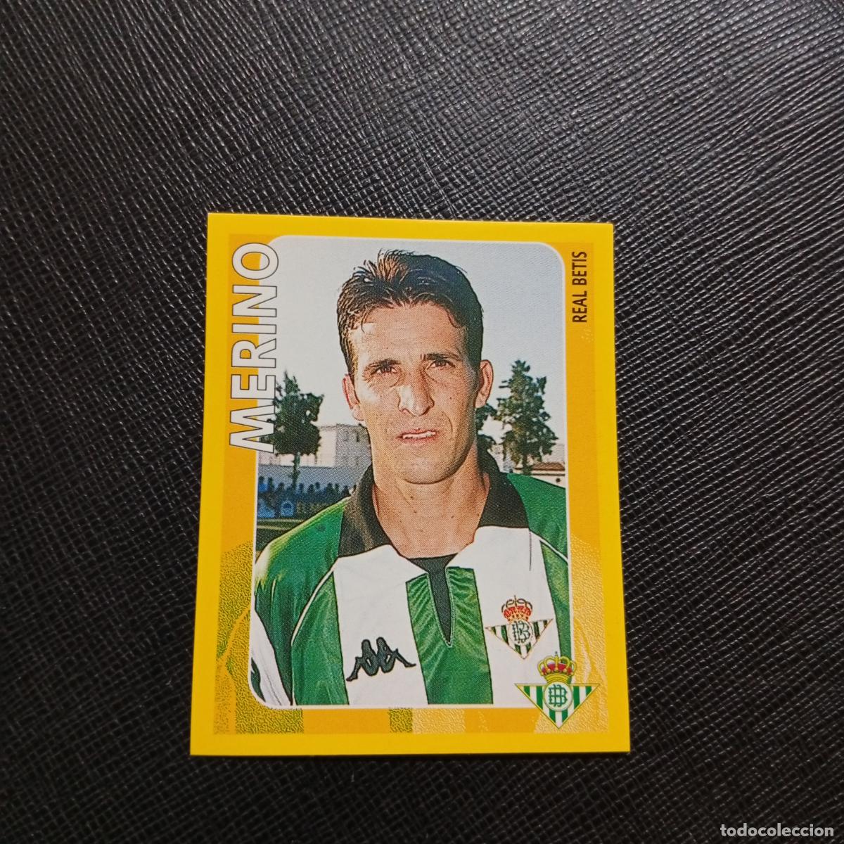Cromos de f&uacute;tbol: 115 MERINO REAL BETIS PANINI SUPER CAMPEONATO 1998 1999 FUTBOL 98 99 - SIN PEGAR - A216 PG55