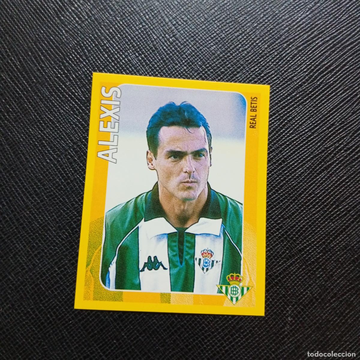 Fu&szlig;ball-Sticker: 116 ALEXIS REAL BETIS PANINI SUPER CAMPEONATO 1998 1999 FUTBOL 98 99 - SIN PEGAR - A216 PG55