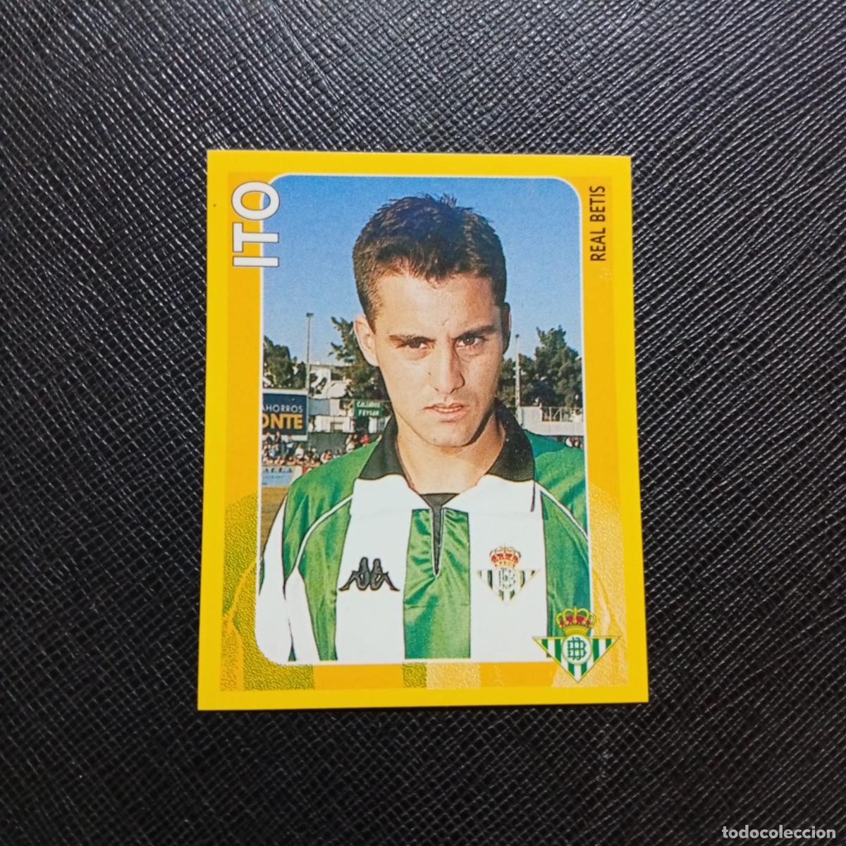 Fu&szlig;ball-Sticker: 117 ITO REAL BETIS PANINI SUPER CAMPEONATO 1998 1999 FUTBOL 98 99 - SIN PEGAR - A216 PG55