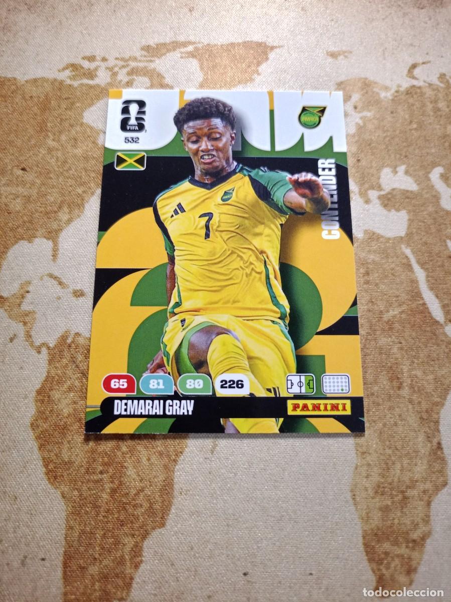 Fu&szlig;ball-Sticker: Contender 532 DEMARAI GRAY Adrenalyn WORLD cup 2026