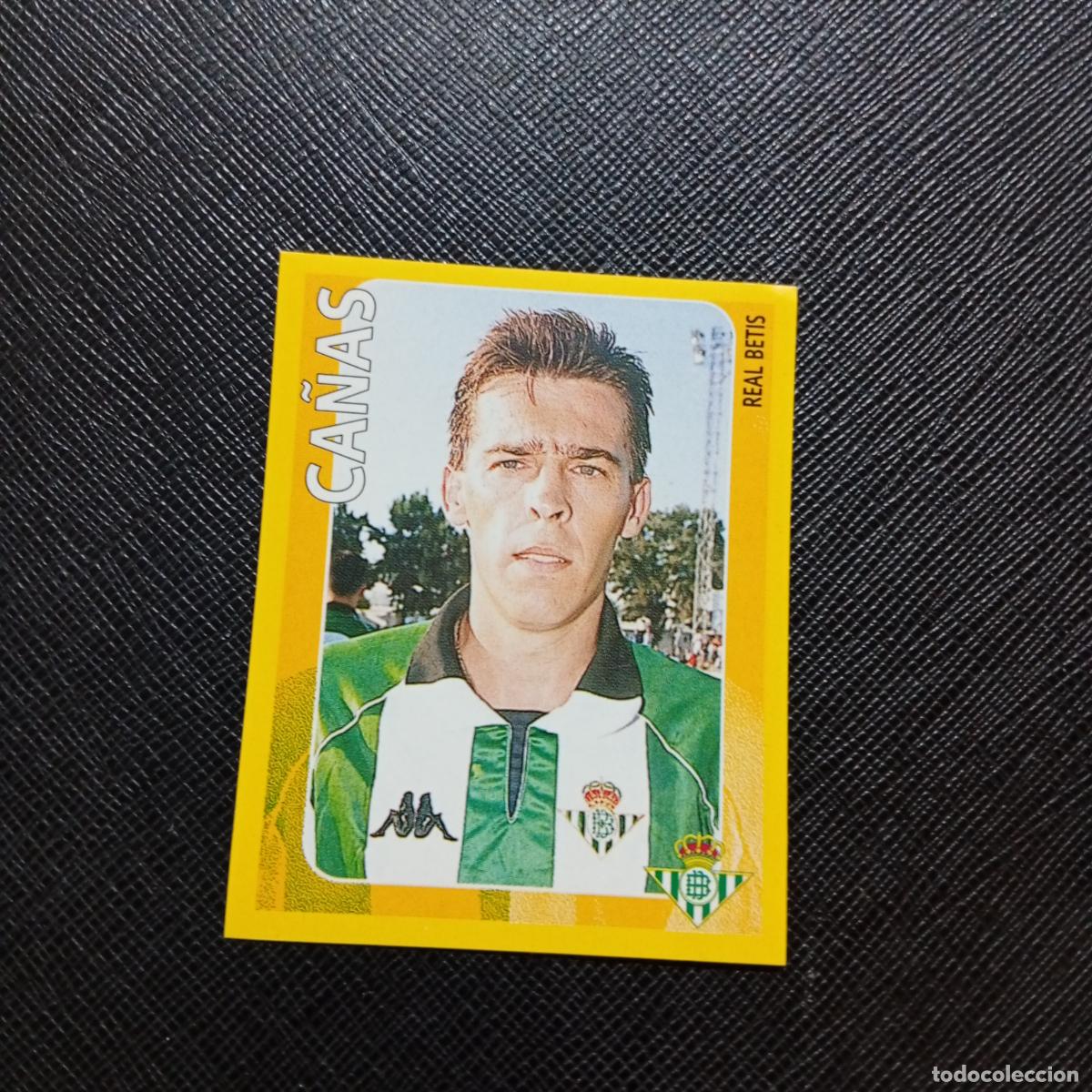Fu&szlig;ball-Sticker: 118 CA&Ntilde;AS REAL BETIS PANINI SUPER CAMPEONATO 1998 1999 FUTBOL 98 99 - SIN PEGAR - A216 PG55