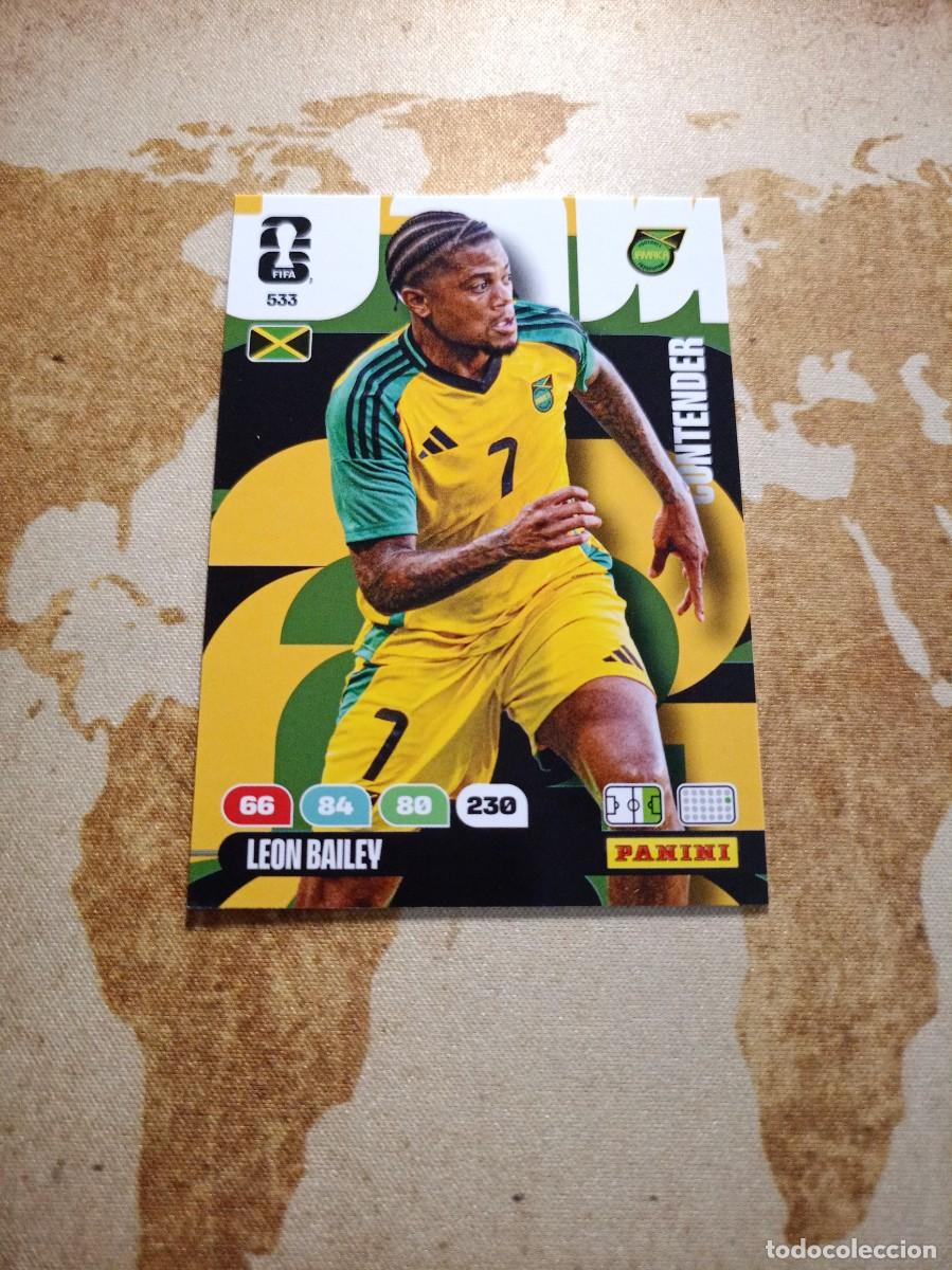 Fu&szlig;ball-Sticker: Contender 533 LEON BAILEY Adrenalyn WORLD cup 2026
