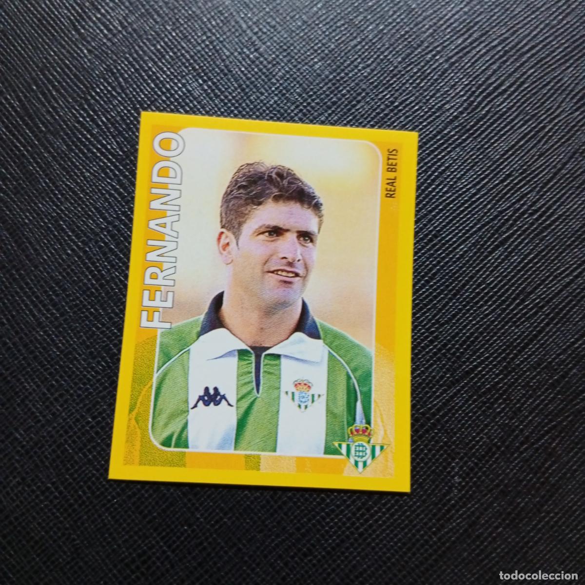 Fu&szlig;ball-Sticker: 119 FERNANDO REAL BETIS PANINI SUPER CAMPEONATO 1998 1999 FUTBOL 98 99 - SIN PEGAR - A216 PG55