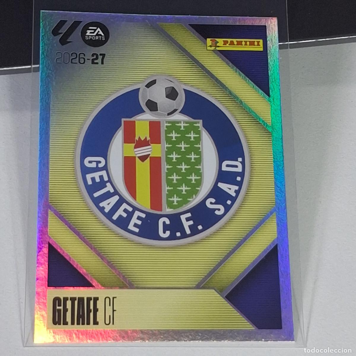 Fu&szlig;ball-Sticker: D10 1 ESCUDO LOGO BADGE GETAFE PANINI LIGA ESTE 26 27 2026 2027 STICKER