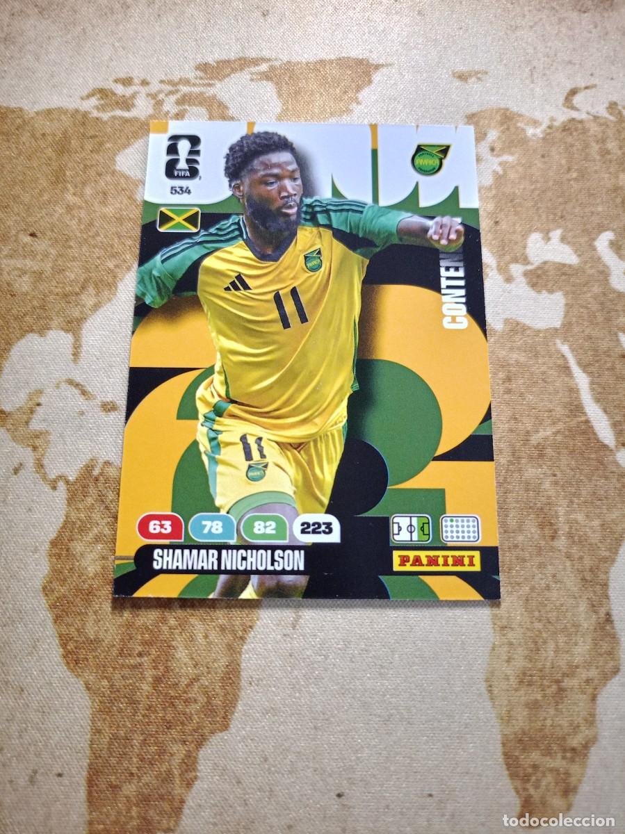 Figurine di Calcio: Contender 534 SHAMAR NICHOLSON Adrenalyn WORLD cup 2026