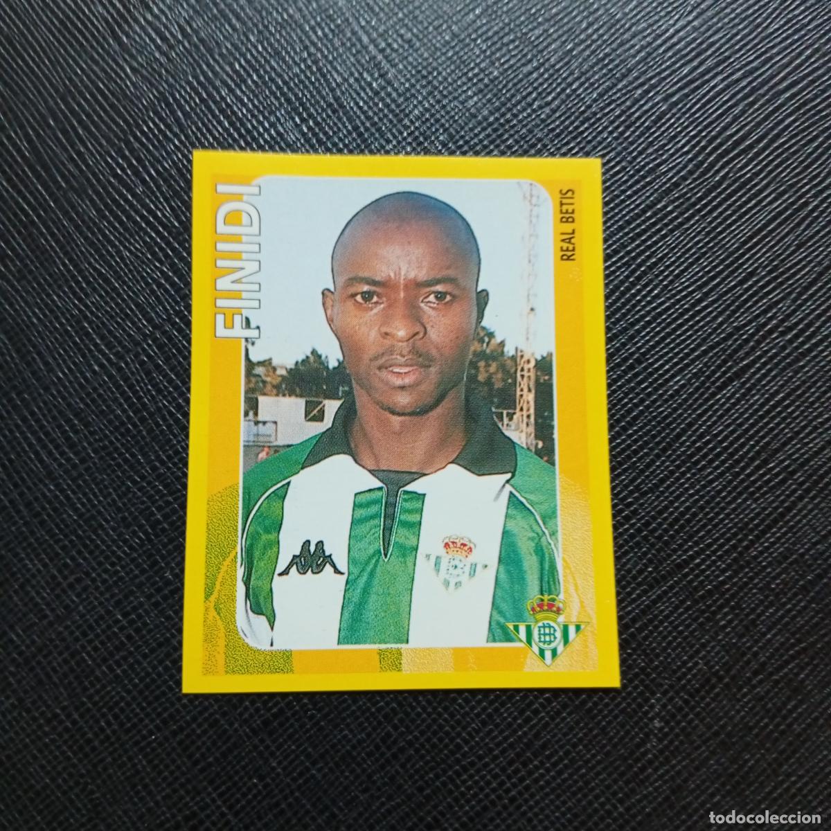 Figurine di Calcio: 121 FINIDI REAL BETIS PANINI SUPER CAMPEONATO 1998 1999 FUTBOL 98 99 - SIN PEGAR - A216 PG55
