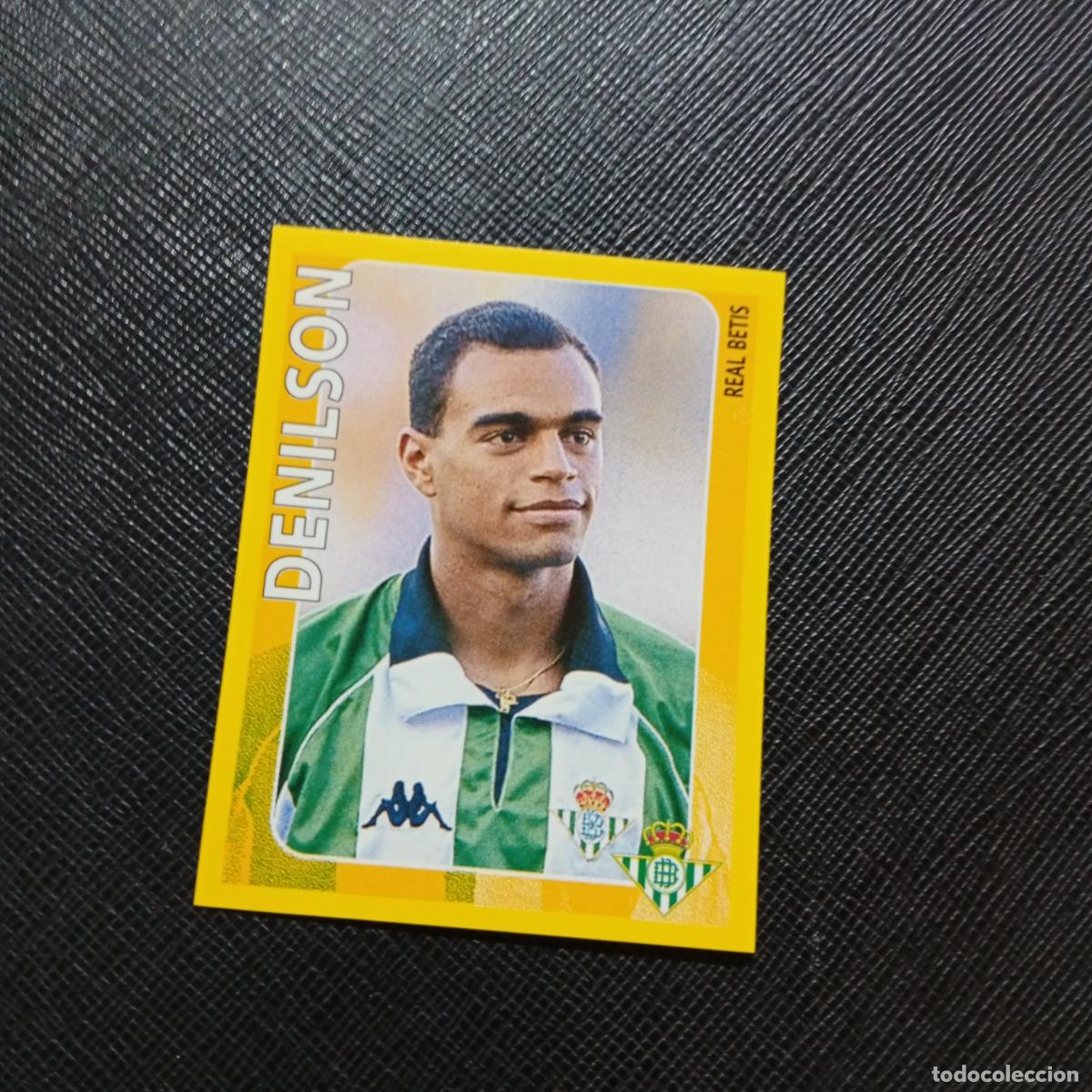 Fu&szlig;ball-Sticker: 122 DENILSON REAL BETIS PANINI SUPER CAMPEONATO 1998 1999 FUTBOL 98 99 - SIN PEGAR - A216 PG55