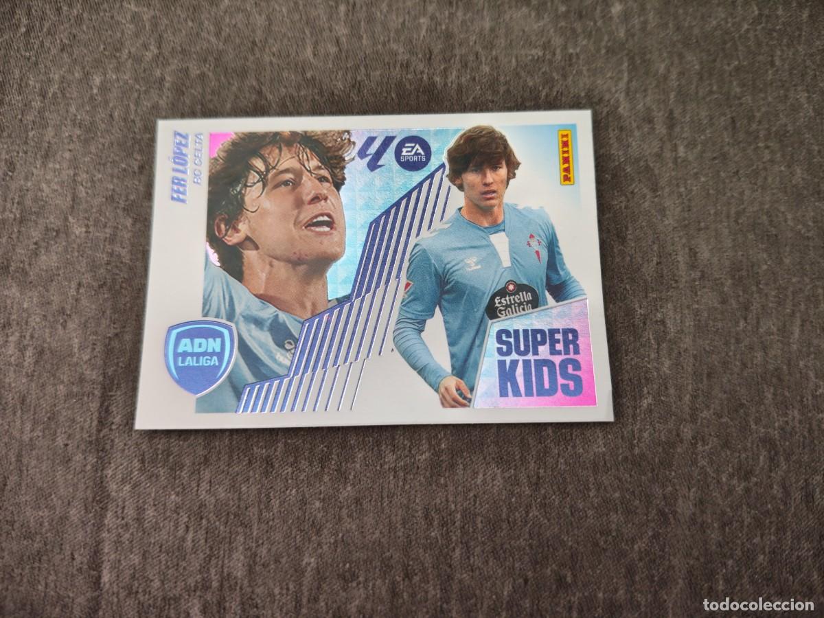 Fu&szlig;ball-Sticker: Cromo 8 FER L&Oacute;PEZ RC CELTA SUPER KIDS. Colecci&oacute;n LALIGA F&uacute;tbol 2025-2026 PANINI Nuevo