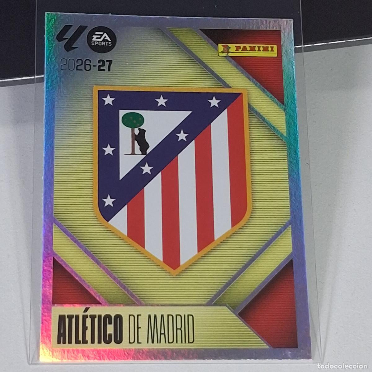 Fu&szlig;ball-Sticker: D10 1 ESCUDO LOGO BADGE ATLETICO DE MADRID PANINI LIGA ESTE 26 27 2026 2027 STICKER