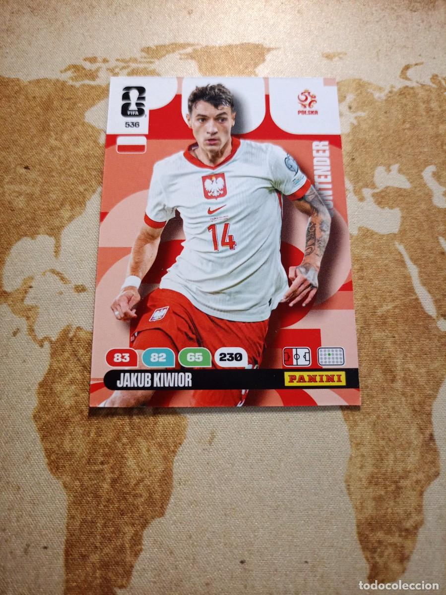 Fu&szlig;ball-Sticker: Contender 536 JAKUB KIWIOR Adrenalyn WORLD cup 2026