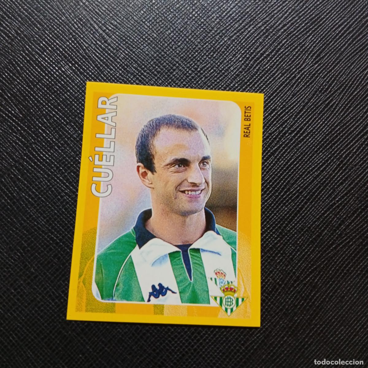 Cromos de f&uacute;tbol: 125 CUELLAR REAL BETIS PANINI SUPER CAMPEONATO 1998 1999 FUTBOL 98 99 - SIN PEGAR - A216 PG55