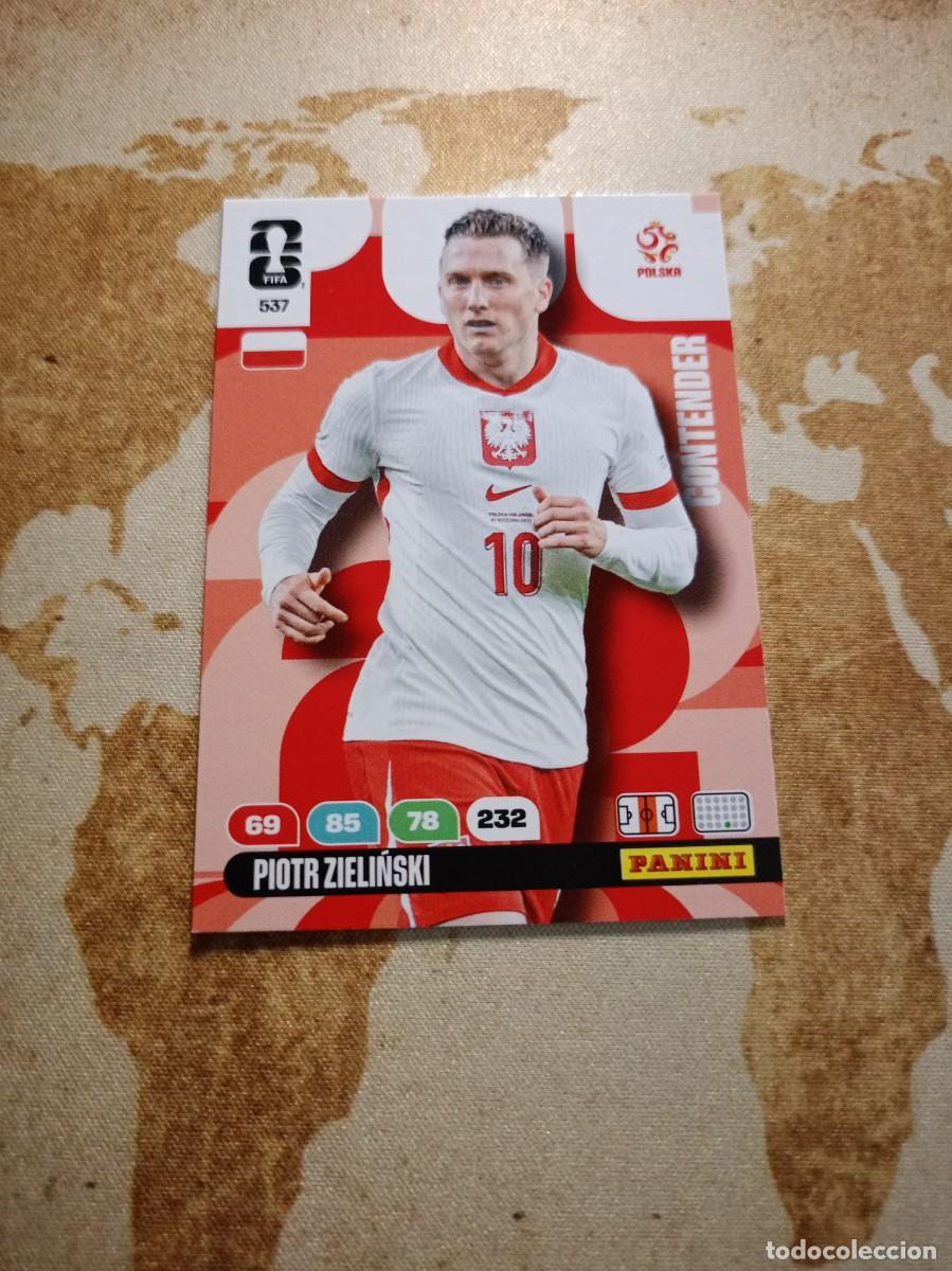 Cromos de f&uacute;tbol: Contender 537 PIOTR ZIELINSKI Adrenalyn WORLD cup 2026