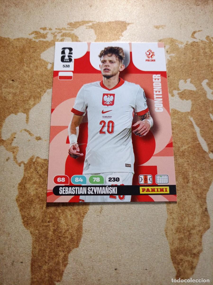 Cromos de f&uacute;tbol: Contender 538 SEBASTIAN SZYMANSKI Adrenalyn WORLD cup 2026