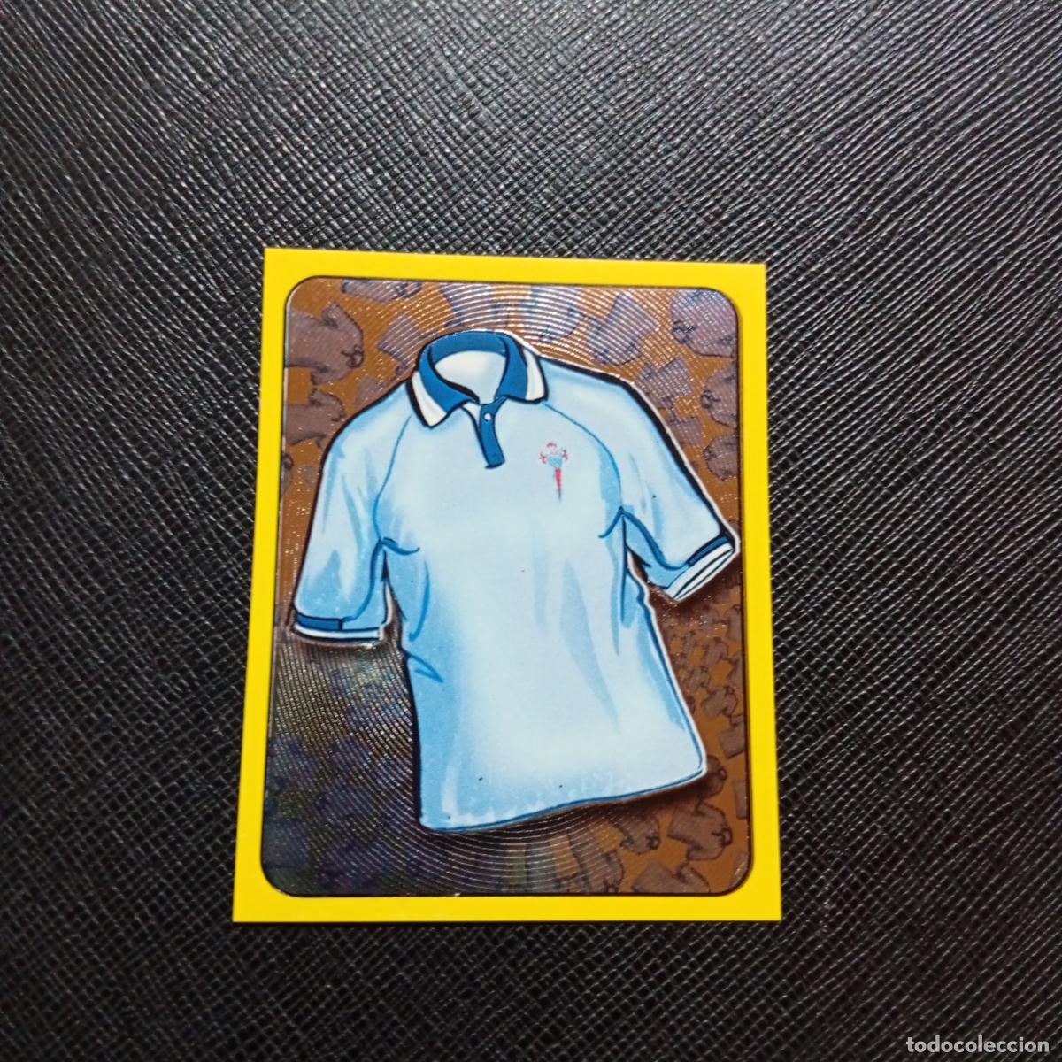 Cromos de f&uacute;tbol: 128 CAMISETA CELTA PANINI SUPER CAMPEONATO 1998 1999 FUTBOL 98 99 - SIN PEGAR - A216 PG55