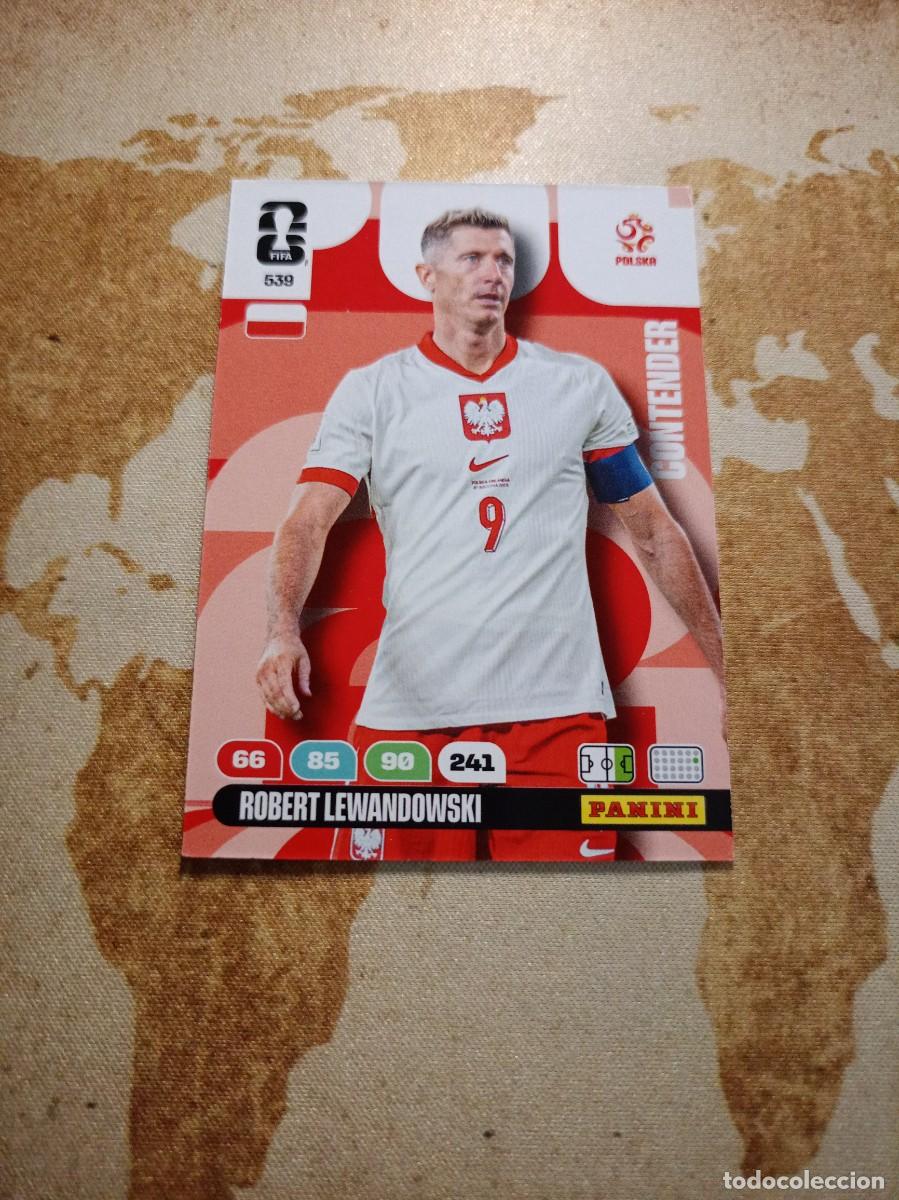 Cromos de f&uacute;tbol: Contender 539 R&Oacute;BERT LEWANDOWSKI Adrenalyn WORLD cup 2026
