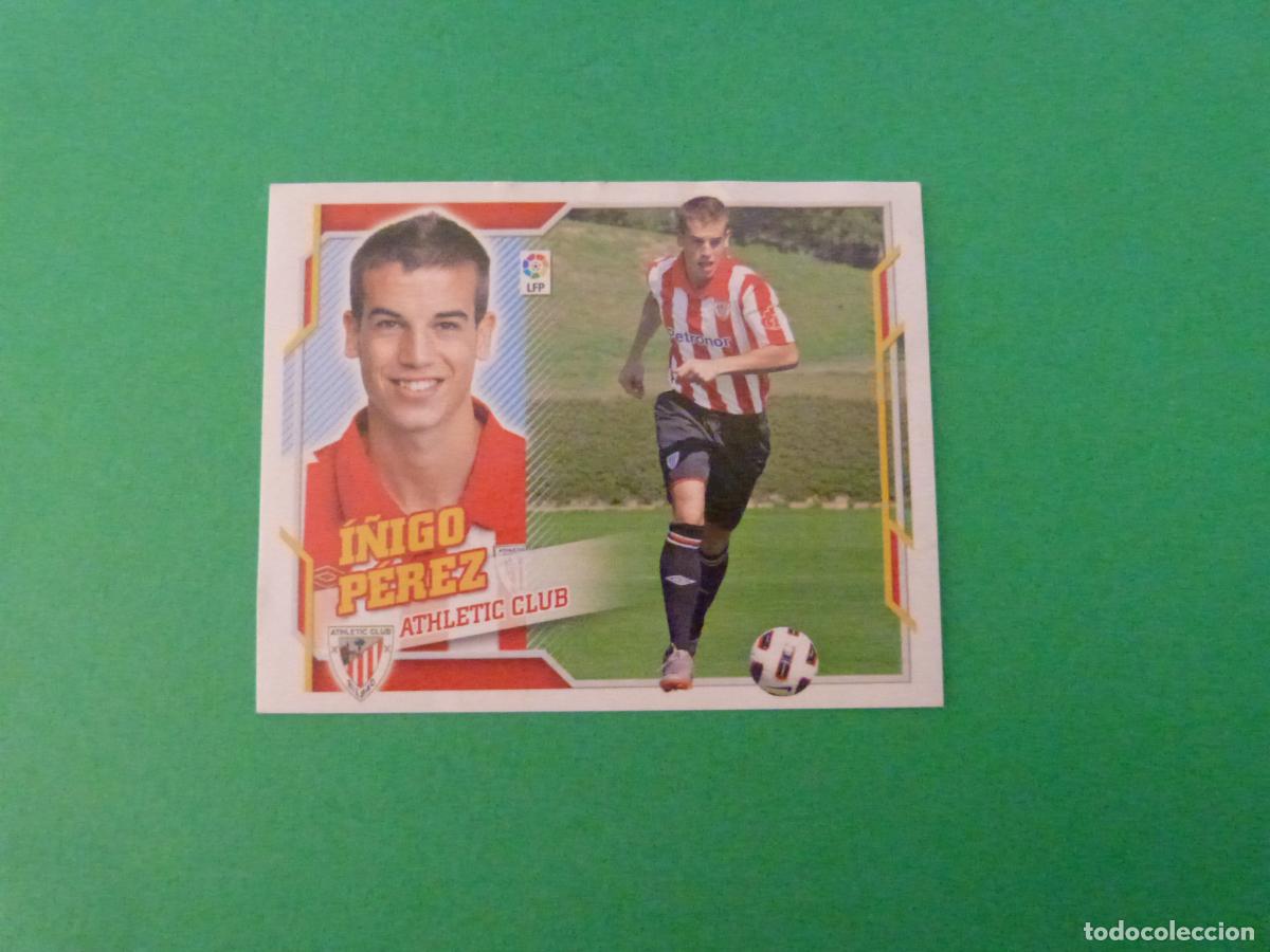 Cromos de f&uacute;tbol: CROMO FUTBOL I&Ntilde;IGO PEREZ ATH.BILBAO COLOCA SIN PEGAR N&ordm; 11 B LIGA ESTE 2010-2011/10-11