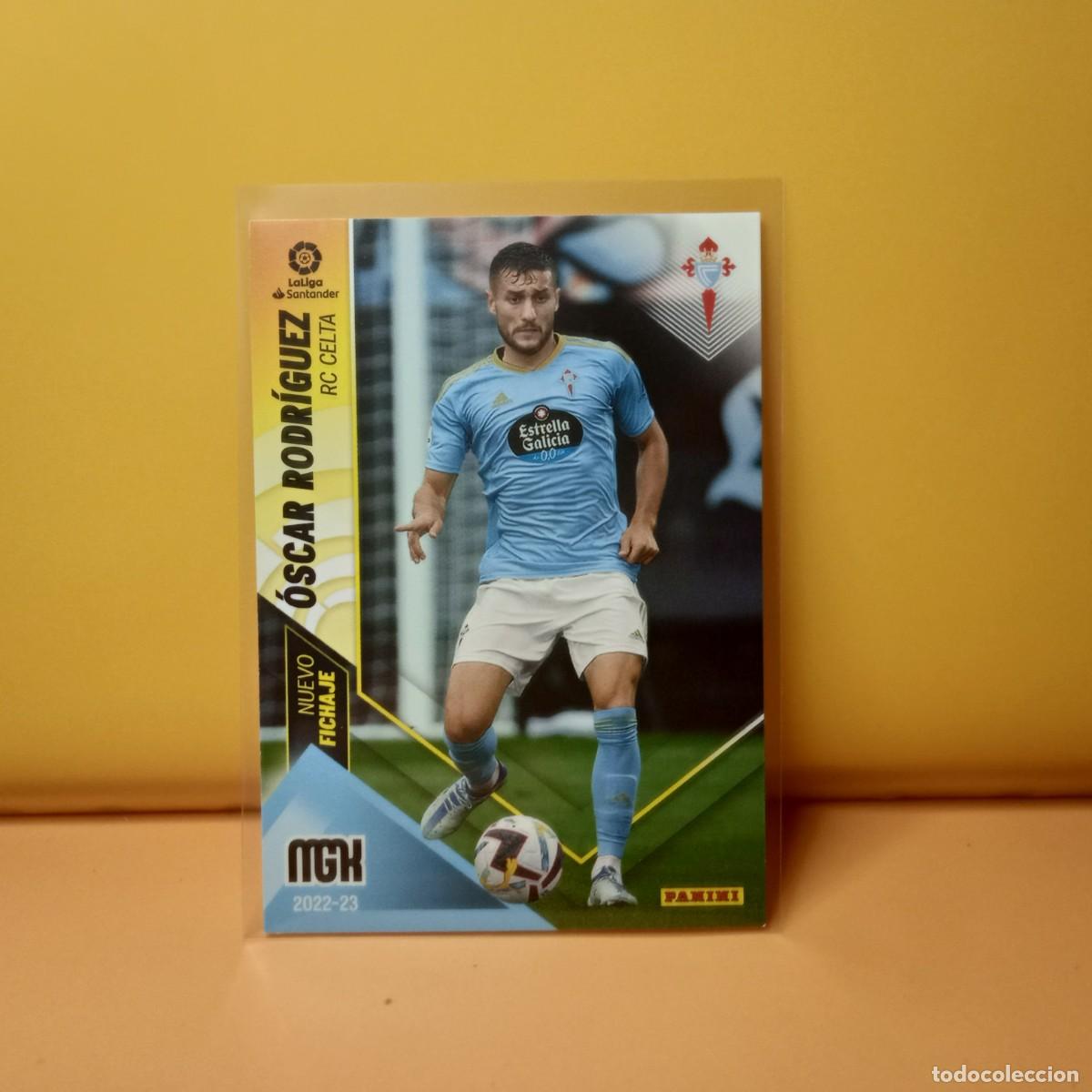 Cromos de f&uacute;tbol: MEGACRACKS 2022 2023 22/23 (NUEVO FICHAJE) CELTA DE VIGO &Oacute;SCAR RODR&Iacute;GUEZ 439 2&ordf; EDICI&Oacute;N