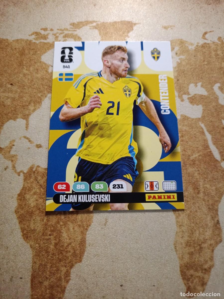 Cromos de Futebol: Contender 541 DEJAN KULUSEVSKI Adrenalyn WORLD cup 2026