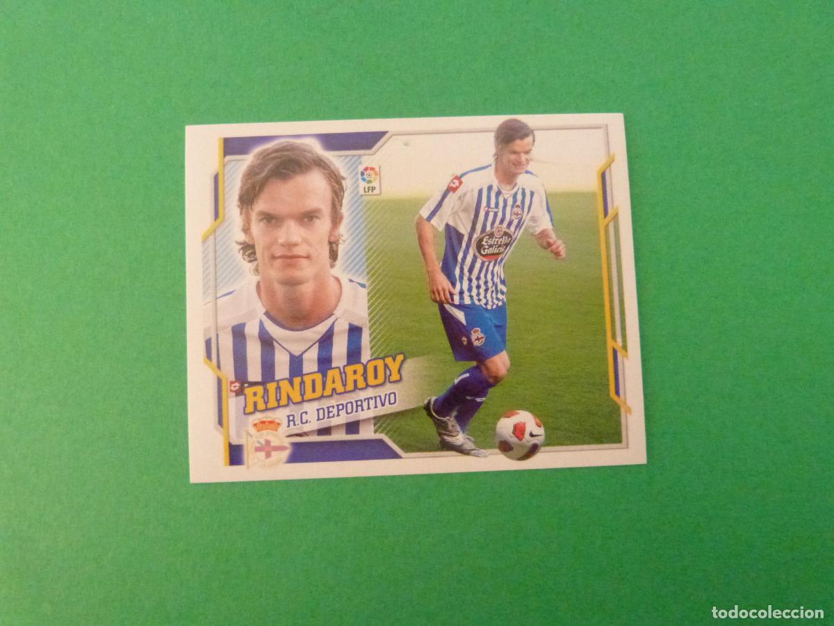 Cromos de Futebol: CROMO FUTBOL RINDAROY DEPORTIVO LA CORU&Ntilde;A COLOCA SIN PEGAR N&ordm; 3 B LIGA ESTE 2010-2011/10-11