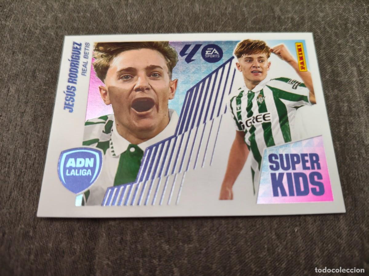 Cromos de Futebol: Cromo 13 JES&Uacute;S RODR&Iacute;GUEZ REAL BETIS SUPER KIDS. Colecci&oacute;n LALIGA F&uacute;tbol 2025-2026 PANINI Nuevo