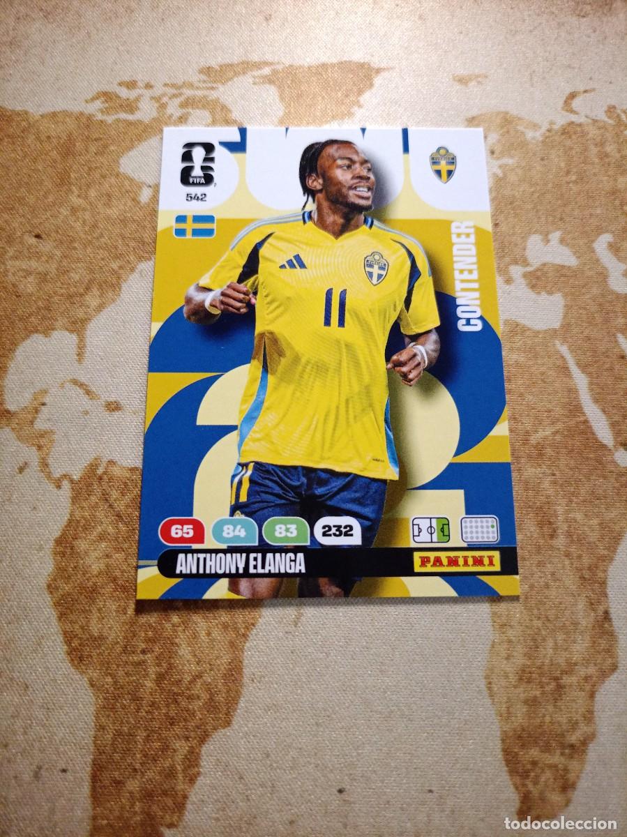 Cromos de Futebol: Contender 542 ANTHONY ELANGA Adrenalyn WORLD cup 2026