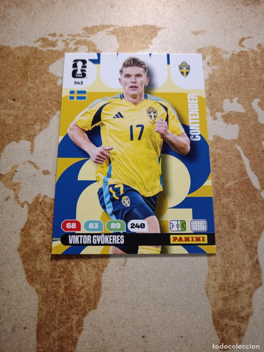 Cromos de Futebol: Contender 543 VIKTOR GYOKERES Adrenalyn WORLD cup 2026