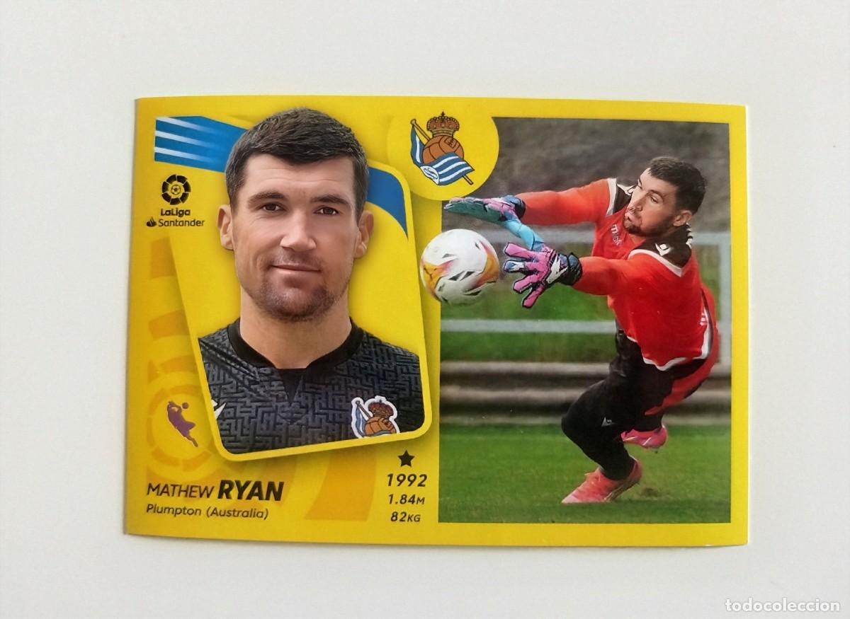 Cromos de Futebol: Ryan 6 SIN PEGAR NUNCA PEGADO Real Sociedad CF Liga Ediciones Este 21 22 / 2021 2022