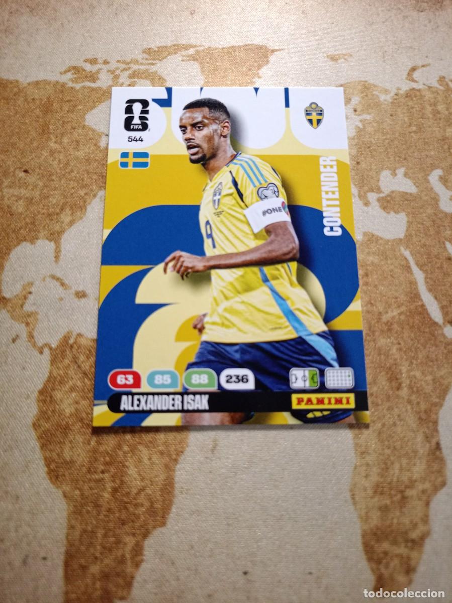 Cromos de Futebol: Contender 544 ALEXANDER ISAK Adrenalyn WORLD cup 2026