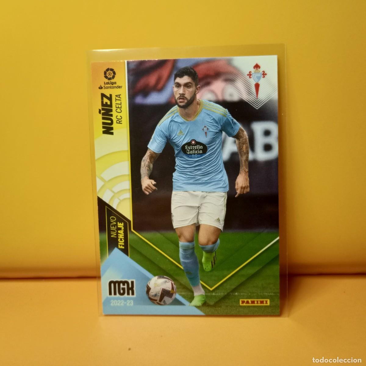 Cromos de Futebol: MEGACRACKS 2022 2023 22/23 (NUEVO FICHAJE) CELTA DE VIGO NU&Ntilde;EZ 451 2&ordf; EDICI&Oacute;N