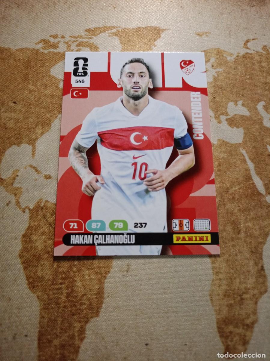 Cromos de f&uacute;tbol: Contender 546 HAKAN CALHANOGLU Adrenalyn WORLD cup 2026