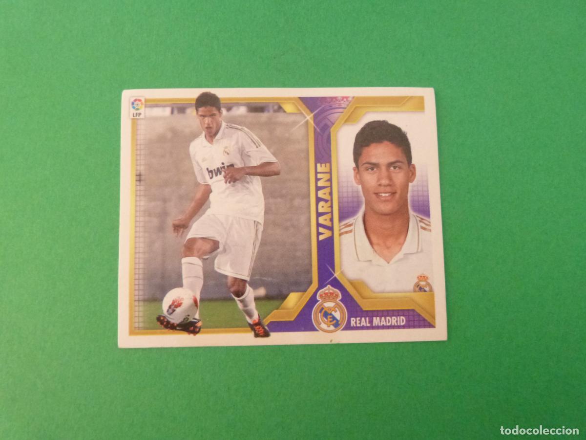 Cromos de f&uacute;tbol: CROMO FUTBOL VARANE REAL MADRID C.F. COLOCA SIN PEGAR N&ordm; 5 B LIGA ESTE 2011-2012/11-112