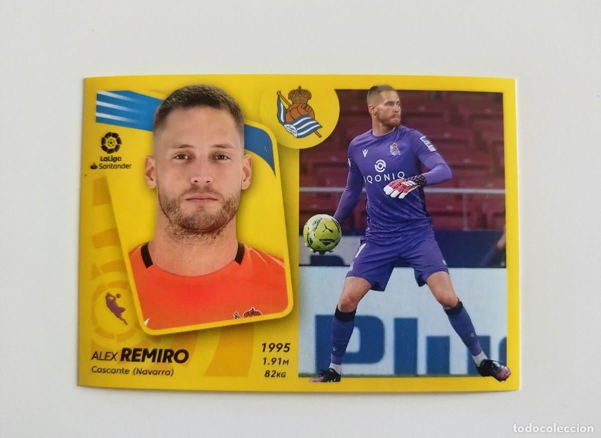 Cromos de f&uacute;tbol: Remiro 5 SIN PEGAR NUNCA PEGADO Real Sociedad CF Liga Ediciones Este 21 22 / 2021 2022