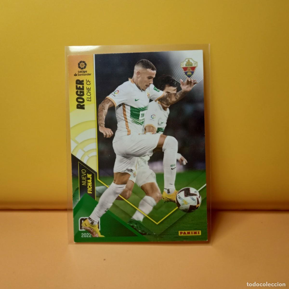 Cromos de f&uacute;tbol: MEGACRACKS 2022 2023 22/23 (NUEVO FICHAJE) ELCHE CF ROGER 455 2&ordf; EDICI&Oacute;N
