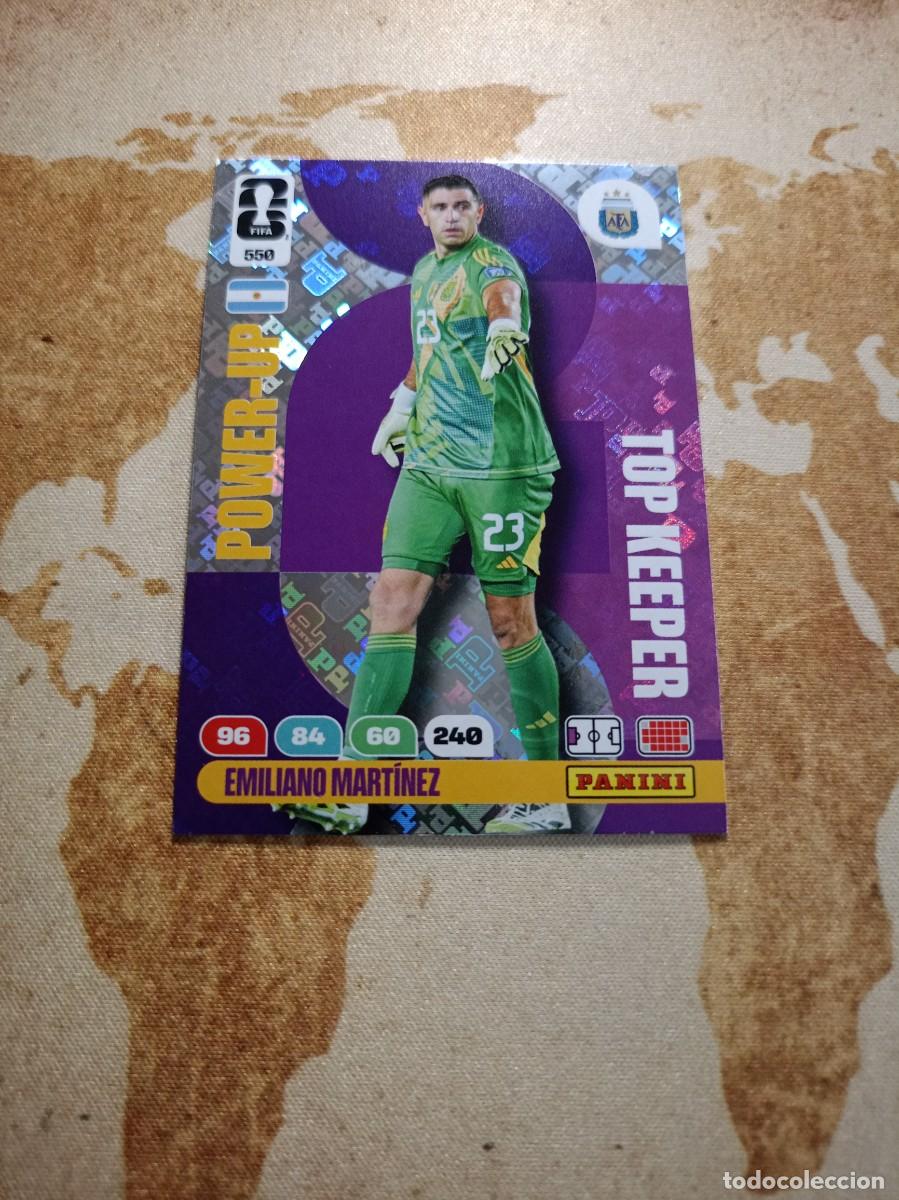 Cromos de f&uacute;tbol: Top Keeper 550 EMILIANO MART&Iacute;NEZ Adrenalyn WORLD cup 2026