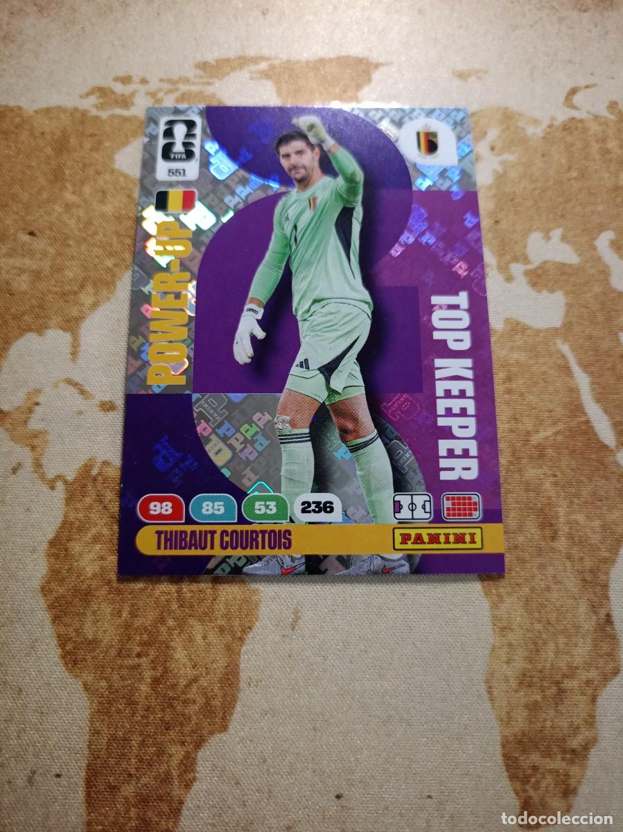 Cromos de f&uacute;tbol: Top Keeper 551 THIBAUT COURTOIS Adrenalyn WORLD cup 2026