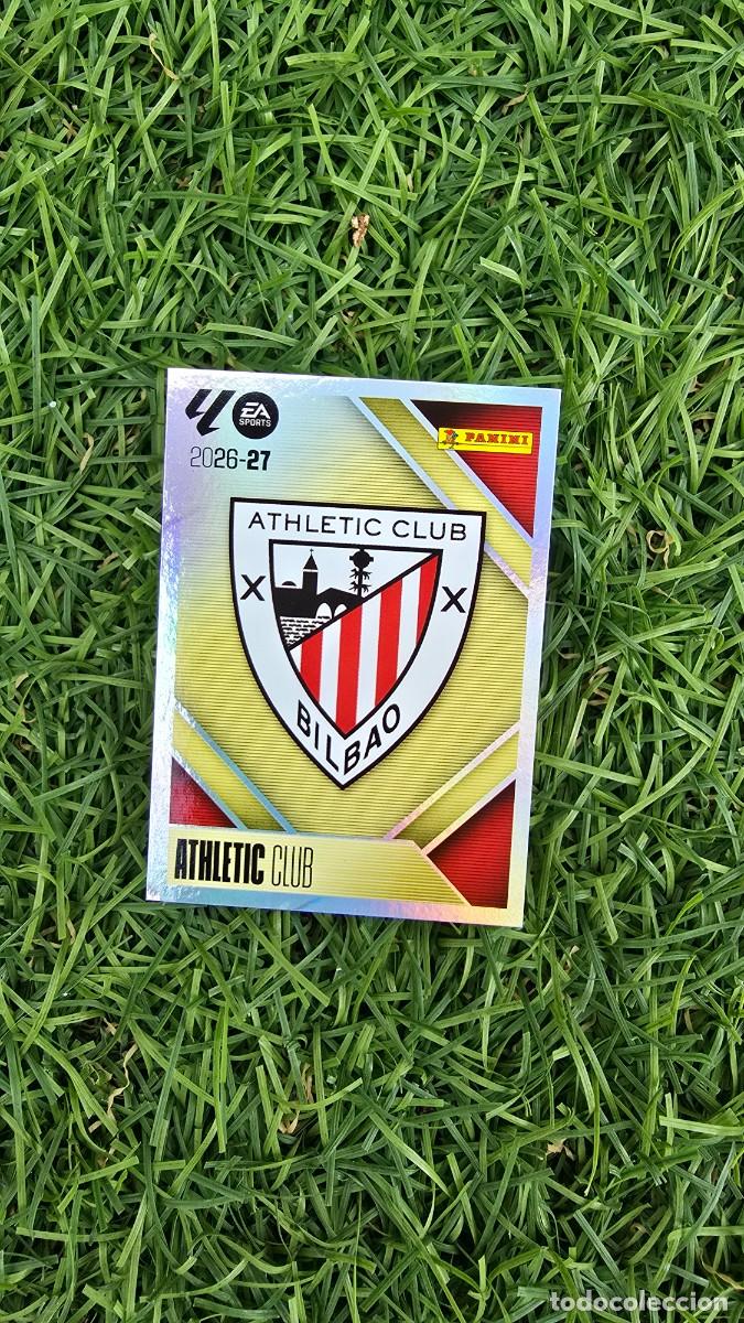 Cromos de f&uacute;tbol: ESCUDO 1 ATHLETIC LIGA ESTE 2026 2027 26 27 PANINI LALIGA EA SPORTS