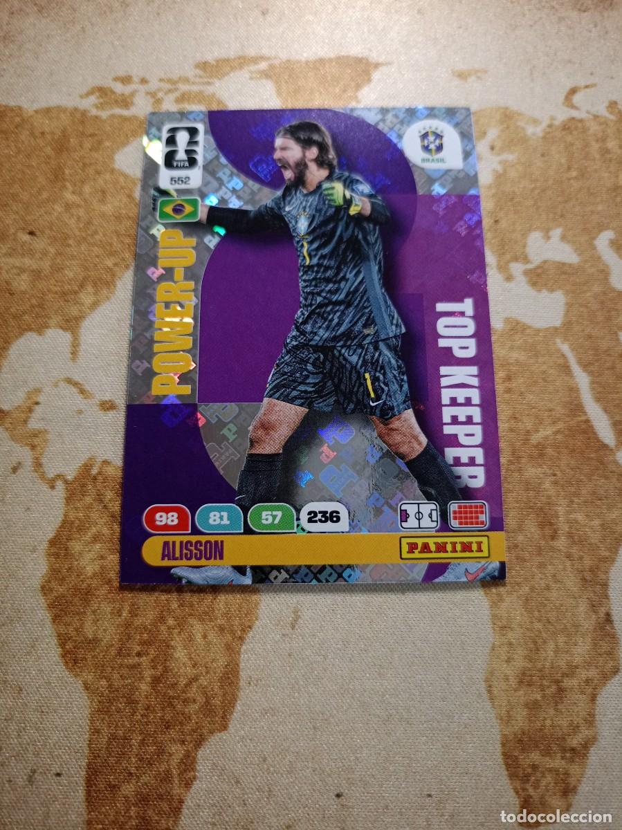 Cromos de f&uacute;tbol: Top Keeper 552 ALISSON Adrenalyn WORLD cup 2026