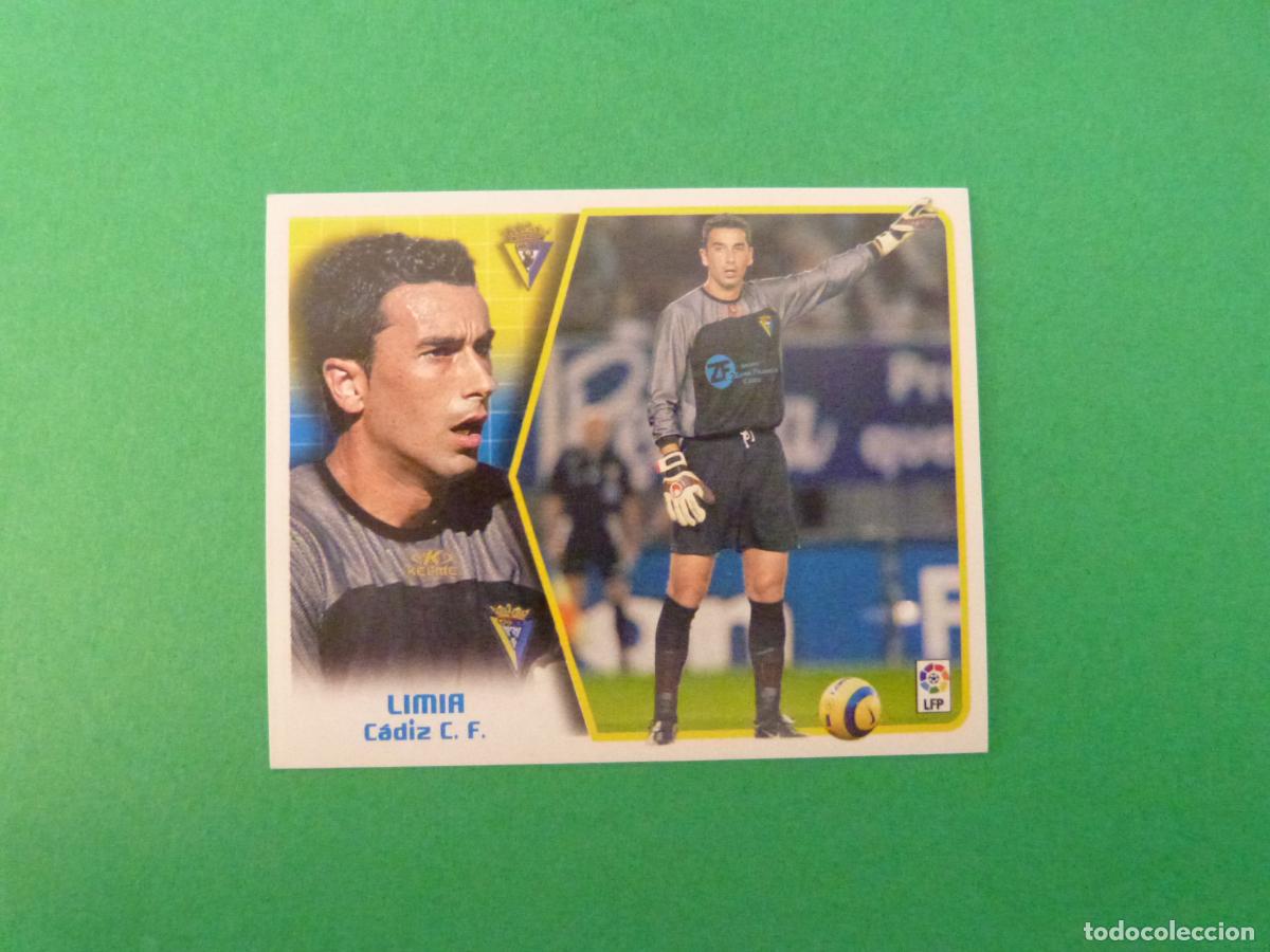 Cromos de f&uacute;tbol: CROMO FUTBOL LIMIA CADIZ C.F. COLOCA SIN PEGAR LIGA ESTE 2005-2006/05-06